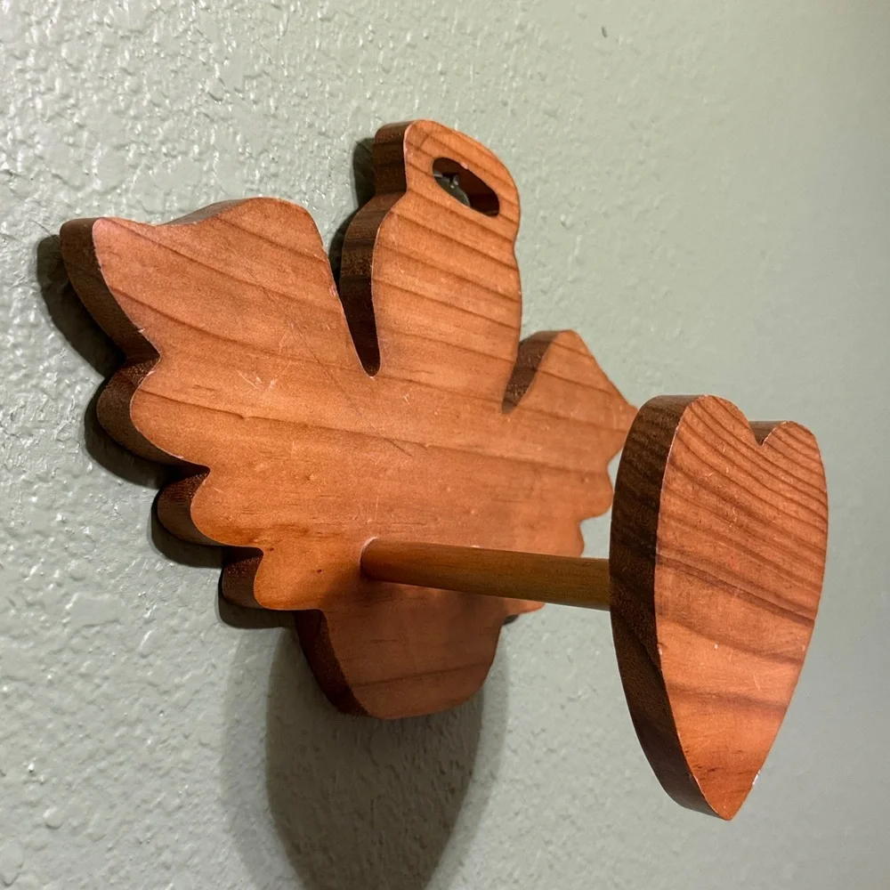 Wooden Heart Wings Wall Decor 90s Angel Fairy Rustic